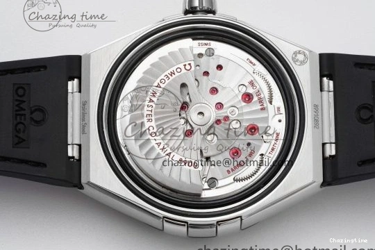 0403 GoAnywhere Constellation Black Ceramic SS 8F 1:1 Best Edition White Textured Dial on Black Gummy Strap A 7803